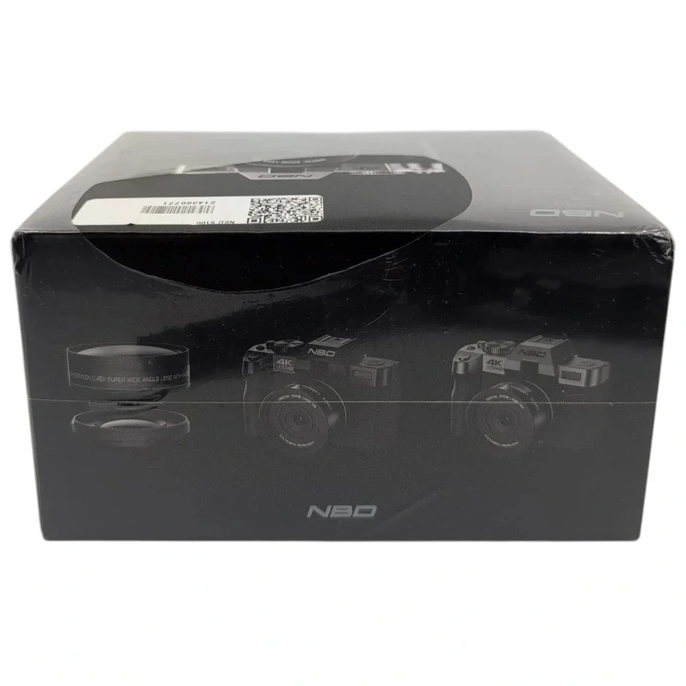 NBD‎ S100 Digital Camera 4K 48MP 16x Zoom Anti-Shake Video Camera 64GB Vlogging